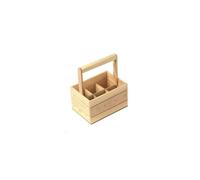 Caisse de rangement bois Casier Mabouteille.fr® - Boite de rangement bois avec compartiment 6 bouteilles [ Boite bois rangement ]