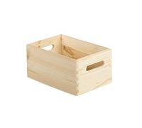 Caisse de rangement en bois 30x20x14cm cbs302014