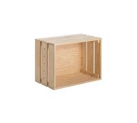 Caisse de rangement en bois 51.2x38.4x28cm home01.99