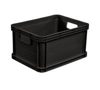 Caisse de rangement professionnelle alimentaire 20 litres - Noir