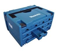 Makita Makpac à compartiments P-84327 12 tiroirs Bleu