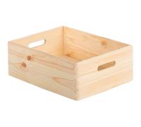 Caisse en bois de rangement 40 x 30 x 14 cm