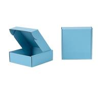Caisse en carton express emballée pour Mariages,Anniversaires | Vêtements cadeaux cosmétiques Pack Carton 10 pièces boîtes pliantes en papier ondulé triple couche(Color6,15x10x6cm)