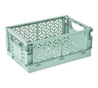 Caisse en plastique Pliable 3,4 litres - Vert