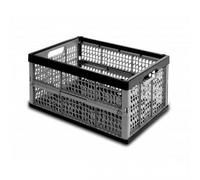 CEP 8802 Caisse pliante ultra-résistante/légère 45,7 x 34,5 x 23,5 cm Noir/Gris