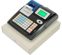 caisse enregistreuse 48 touches avec tiroir-caisse Caisse enregistreuse de magasin (langue d'exploitation : anglais) pour supermarché
