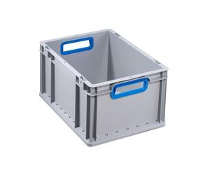 Caisse Gerbable Europe 422 EuroBox gris bleu Allit