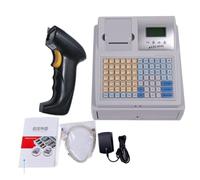 Caisse, Imprimante POS for caisses enregistreuses électroniques, Support Multifonctionnel for supermarchés, thé au Lait Ment(with Scanner)