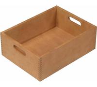 Caisse multi-usages Kesper, baguette d'empilage, hêtre, 18510