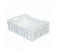 Caisse pleine 600 x 400 x 200 mm 40 L - blanc
