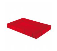 Caisse pleine 600 x 400 x 76 mm 14 L - rouge