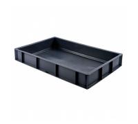 Caisse pleine 600 x 400 x 90 mm 15 L - gris