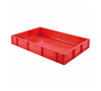 Caisse pleine 600 x 400 x 90 mm 15 L - rouge