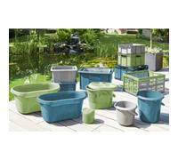 Caisse pliable professionnelle 'eco Ben', sky blue