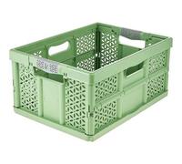 Caisse Pliante en plastique 32 litres - Vert