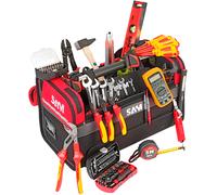 Caisse textile 39 litres + 122 Outils électricien SAM OUTILLAGE - CP-ELEC1