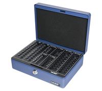 Caissette à monnaie 25 cm, bleu