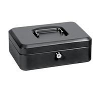 Caissette à monnaie noire Pavo 3 compartiments L. 25 cm