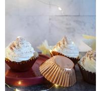 Caissette de cuisson Cupcakes Rose gold x48 ScrapCooking