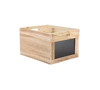 Caissette en bois pour tableau noir 1 paquet plat Securit