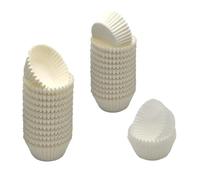 Caissette Muffins Papier Doublure de Cupcake en papier, 500 pièces, tasse cuisson, étuis à muffins, moule gâteau, petite boîte gâteaux, plateau, outils décoration(WHITE)