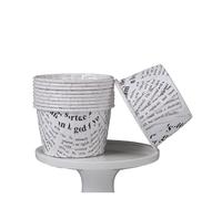 Caissette Muffins Papier Gobelets en papier à muffins roulés, 100 pièces, revêtement résistant aux hautes températures, for gâteaux, collations, cupcakes, fête de mariage, accessoires cuisine(Color15)