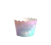 Caissette Muffins Papier Gobelets en papier for cupcakes, 100 pièces, tasse de cuisson, moule à gâteau for fête mariage, outils décoration gâteaux, cuisine(Style A,S)