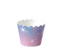 Caissette Muffins Papier Gobelets en papier for cupcakes, 100 pièces, tasse de cuisson, moule à gâteau for fête mariage, outils décoration gâteaux, cuisine(Style B,S)