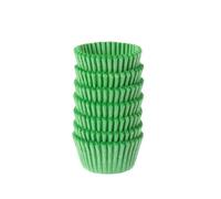 Caissette Muffins Papier Mini doublure de gâteau en papier chocolat coloré, 1000 pièces, boîte à muffins cuisson, étui tasses, plateau fête, moule, outils décoration(Green,S)