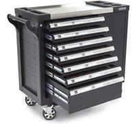 Caisson à outils premium XL avec porte et éléments en fibre de carbone