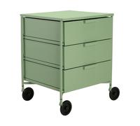 Kartell - Caisson à roulettes Vert