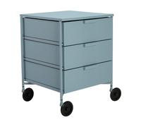 Kartell - Caisson à roulettes Bleu