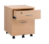 Caisson bois Cubo 2 tiroirs hêtre