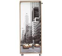 Caisson de Bureau Chêne 3 Tiroirs 3 Niches Mobile Serrure 47,2 x 107,6 x 47 cm - New York 504 - L 47.2 x l 47 x H 107.6 cm Blanc G