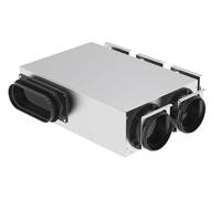 Caisson de distribution CK150 5 x DN75 ComfoCube avec coulisses de fixation, en acier galvanisé de Zehnder - 990323076