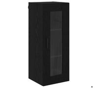 Caisson haut cuisine - ORVEL - Meuble mural - Chêne noir - 34 5x34x90 cm""48573""