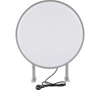 Caisson lumineux à LED, double face, fixation murale, blanc