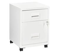 Caisson mobile - 2 tiroirs - blanc
