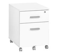 Caisson mobile 2 tiroirs blancs Exprim
