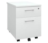 Caisson mobile bois 2 tiroirs - Arch - Tiroirs blanc
