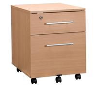 Caisson mobile bois 2 tiroirs - O-Line 2