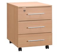 Caisson mobile bois 3 tiroirs - O-Line 2
