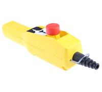 Schneider Electric Boîte à boutons suspendue XACA2073 – 2 boutons, arrêt d'urgence – 1 pc