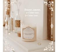 Cake d'amour - bougie et bijou