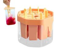 Cakesicle Mold | Easy Release 8 Cavity, Ice Pop Molds Maker - with Drip Tray for Freezer Home Kitchen Apartment Juice Beverage Restaurant Milk Fruit