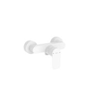 Cala mitigeur douche mural avec raccords blanc mat - ROCA A5A216EB00