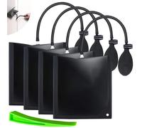 Calage pour pompe à air, lot de 4, outil d'installation pour portes, utilisant une pompe à air