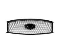 Calandre Avant Pour Infiniti M37 M56 2011-13 Q70 2014-2015.4 Calandre Course Style Nid D'abeille Pare-chocs Supérieur Maille Capot Calandres avants et radiateur auto(Glossy Black)