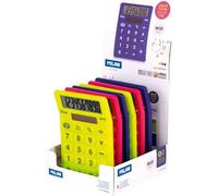 Calculatrice Bureau Milán Acide Affichage 6 Chiffres, Couleurs Assorties - Milán