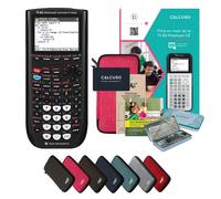 CALCUSO Ensemble Premium rose avec Calculatrice Graphique TI 82 Advanced Python Edition